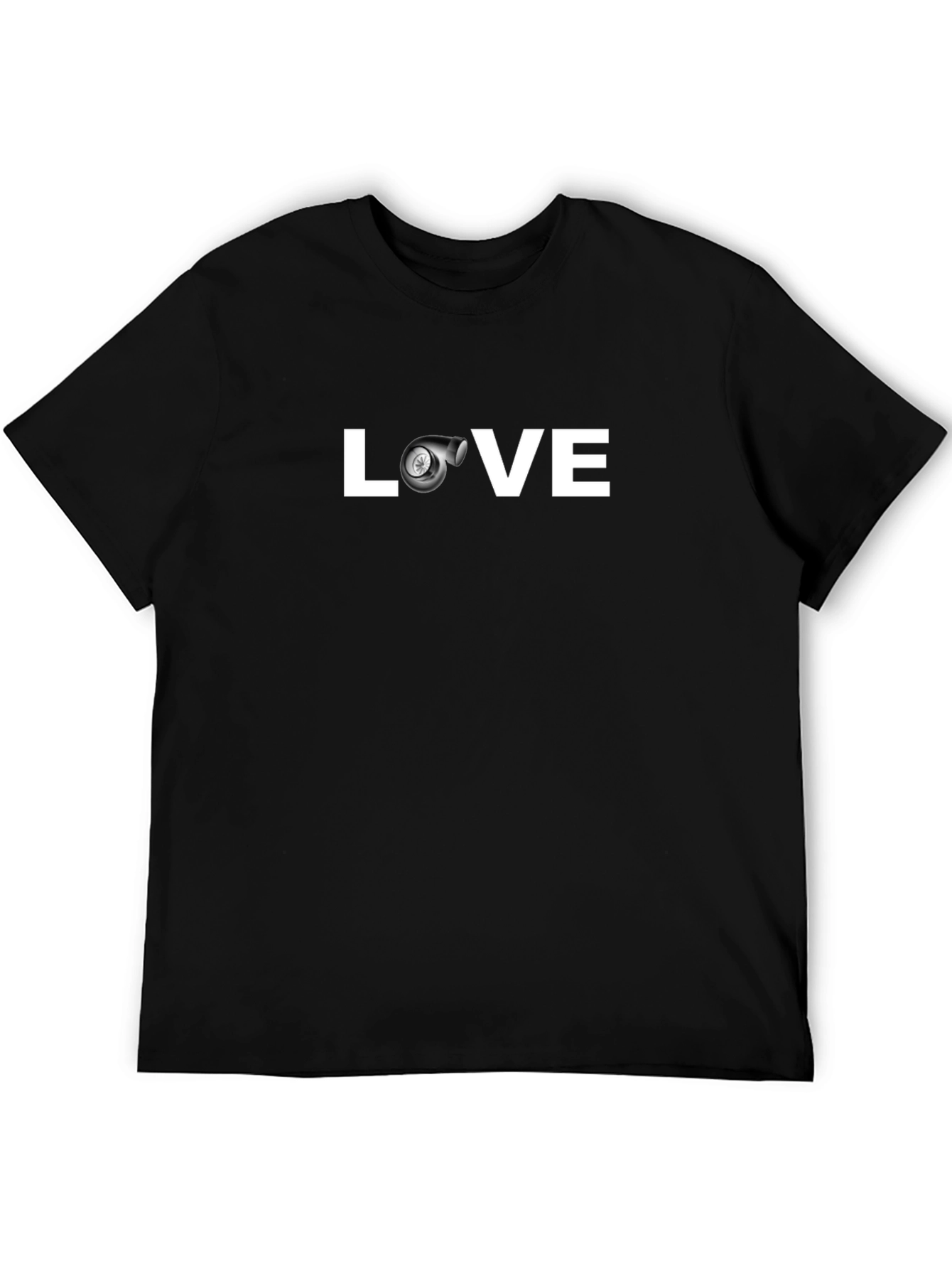 Turbo Love Black Graphic Tee Shirt