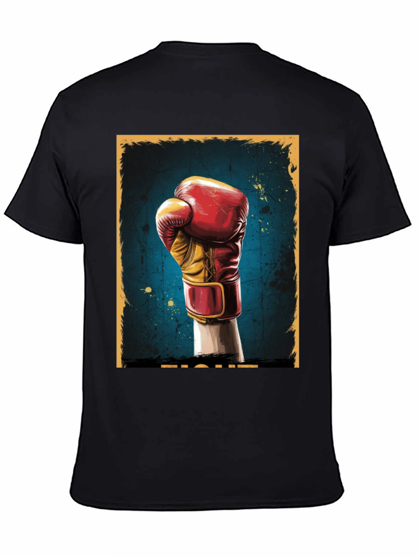 Fight Graphic Tee - Boxing Glove Print