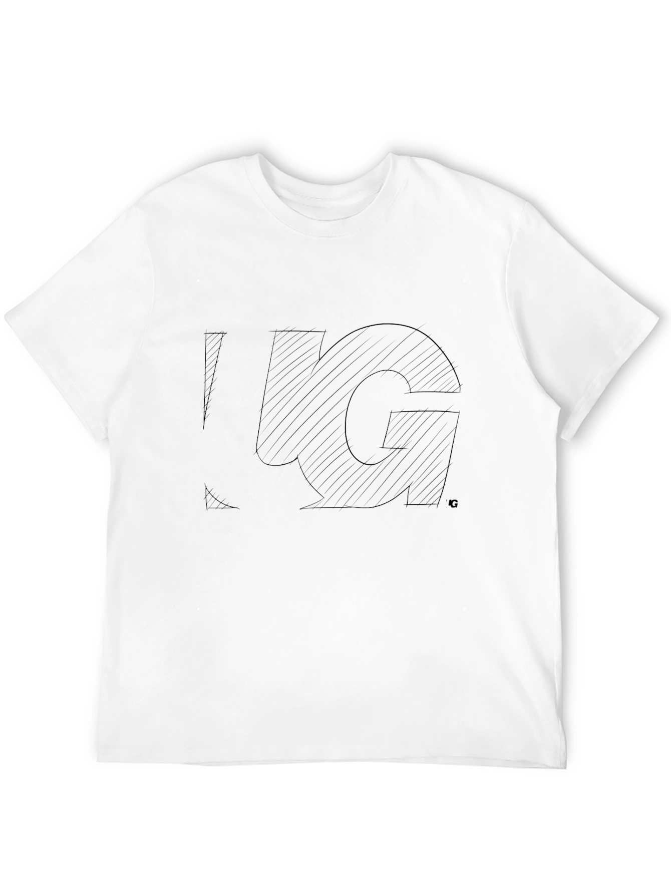 Black Graphic Tee - Understated Style