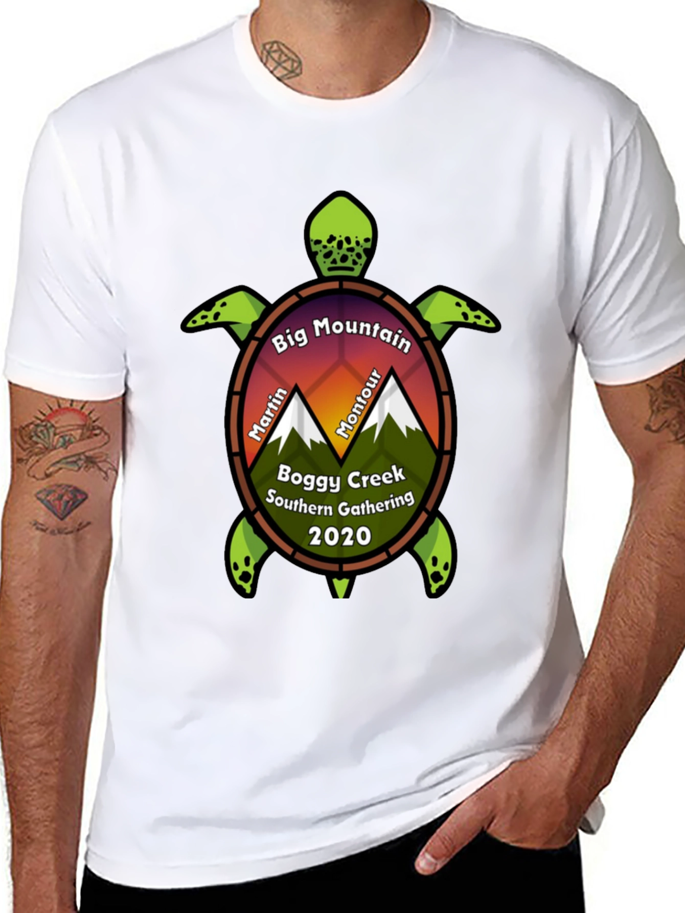 Big Mountain Turtle Tee - Southern Gathering 2020
