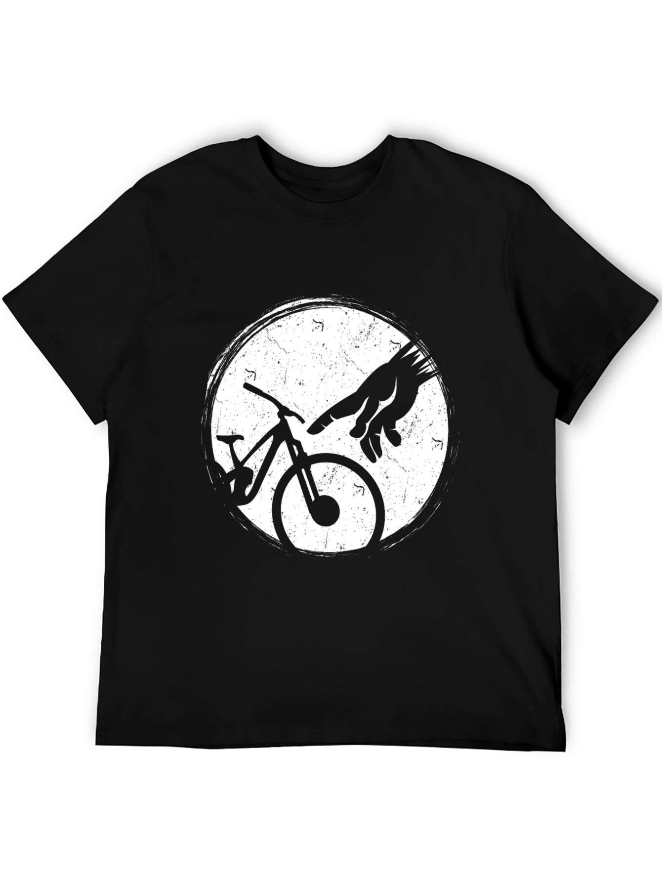Bike Creation T-Shirt - Black Cotton Tee