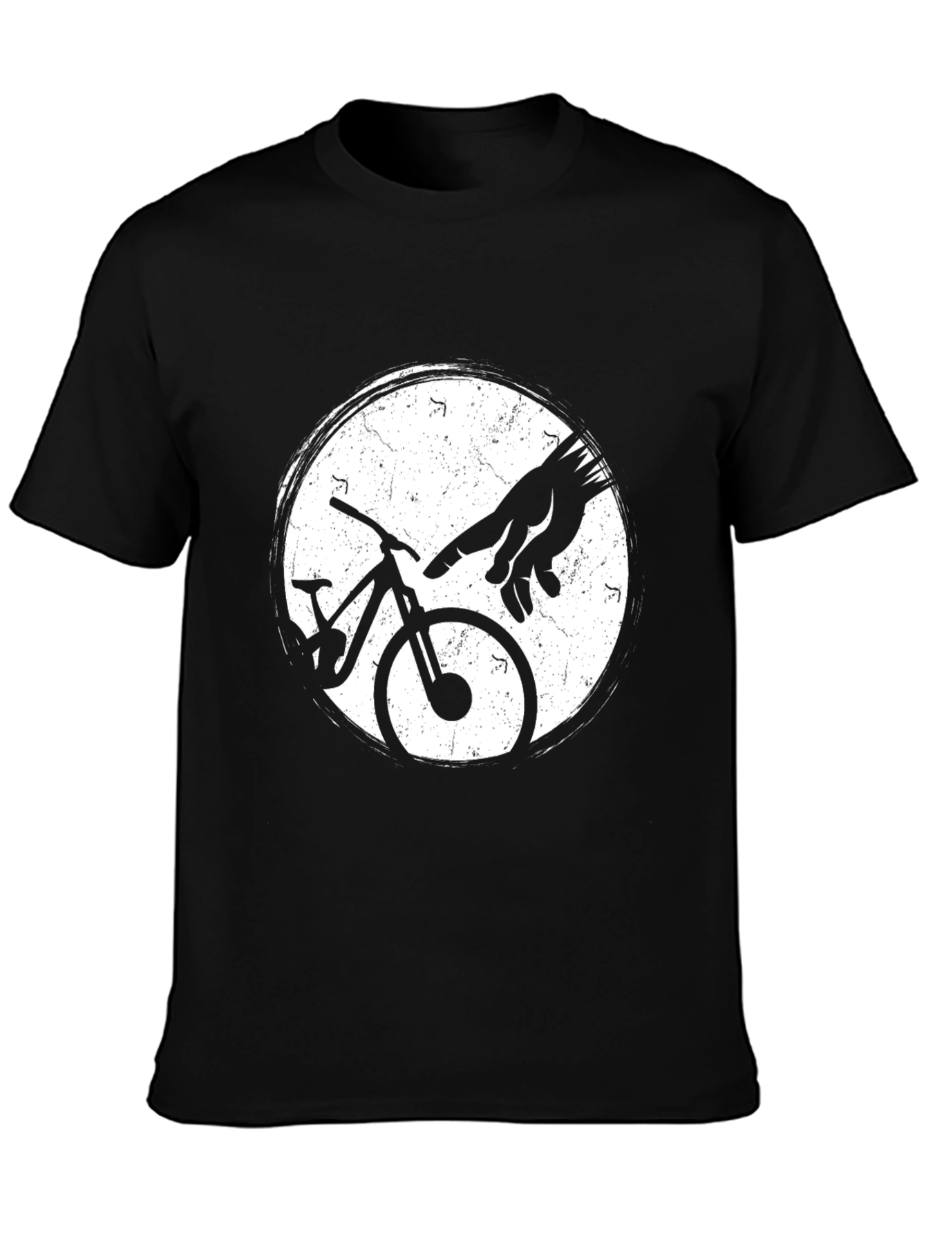 Bike Creation T-Shirt - Black Cotton Tee