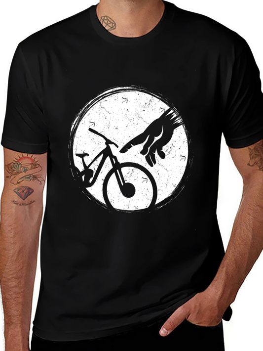 Bike Creation T-Shirt - Black Cotton Tee