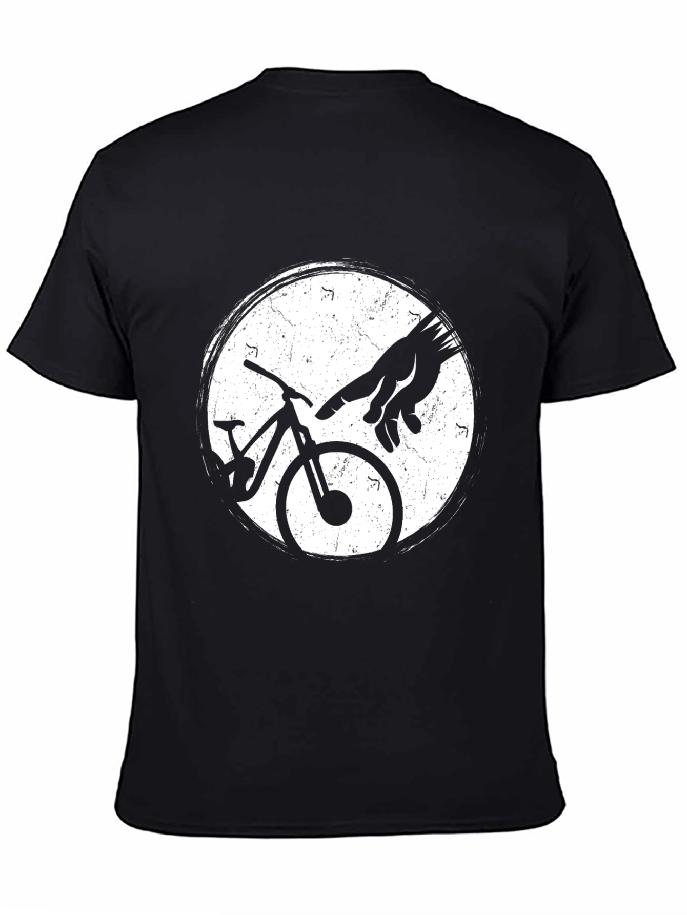 Bike Creation T-Shirt - Black Cotton Tee