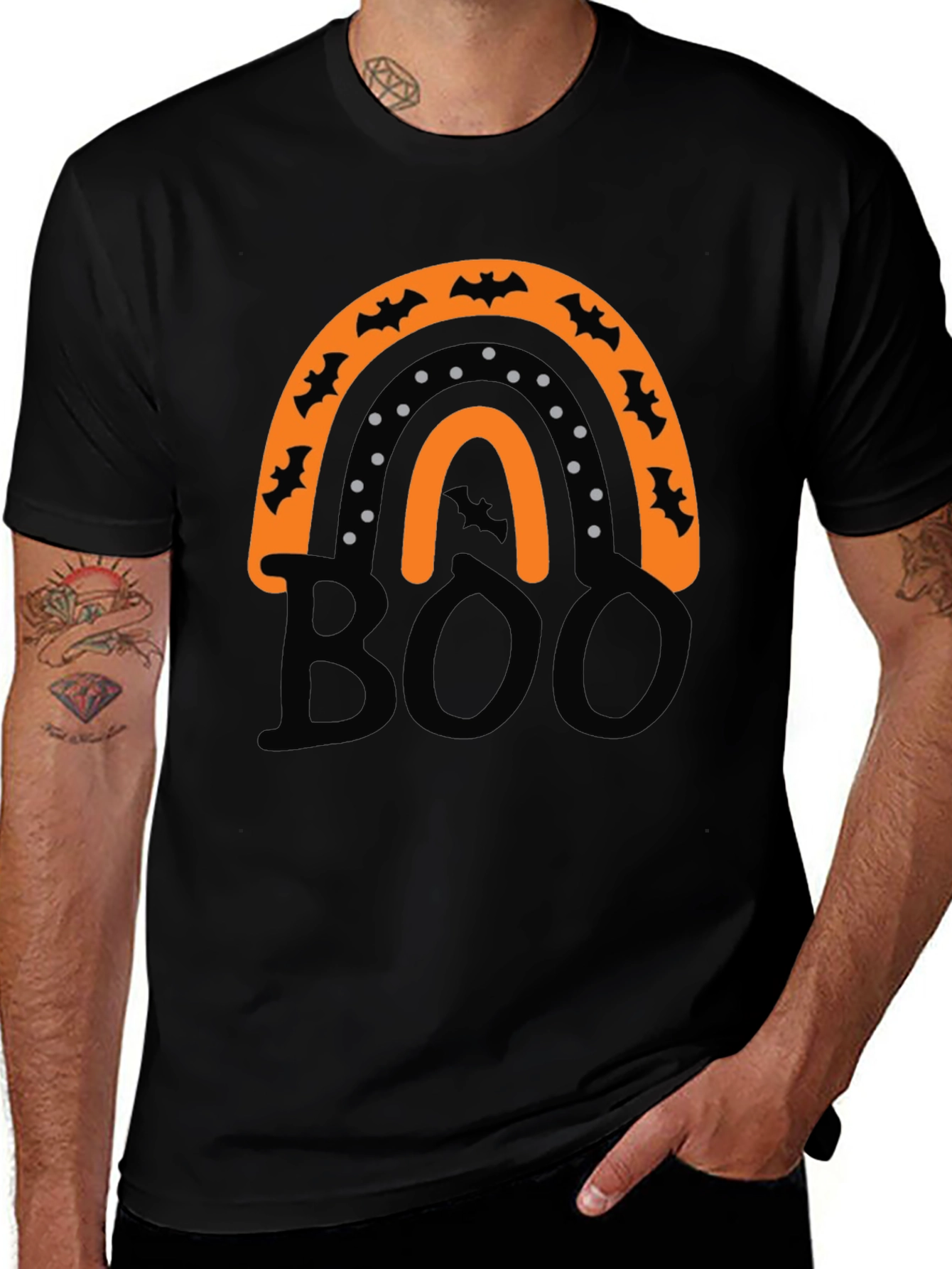 Boo Halloween Rainbow T-Shirt