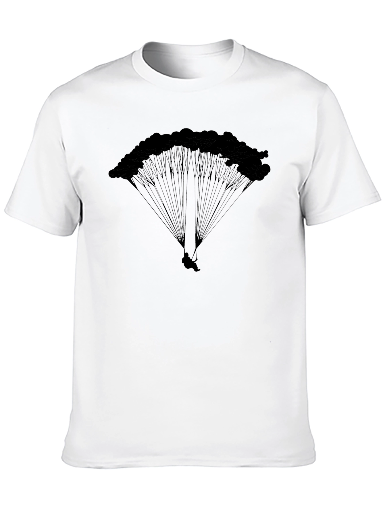 Skydiving Silhouette T-Shirt - Adventure Apparel