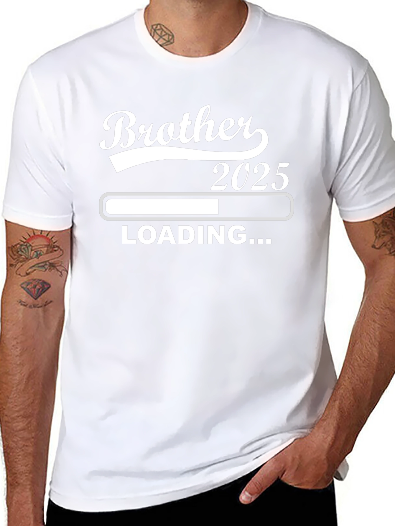 Brother Loading 2025 Black T-Shirt