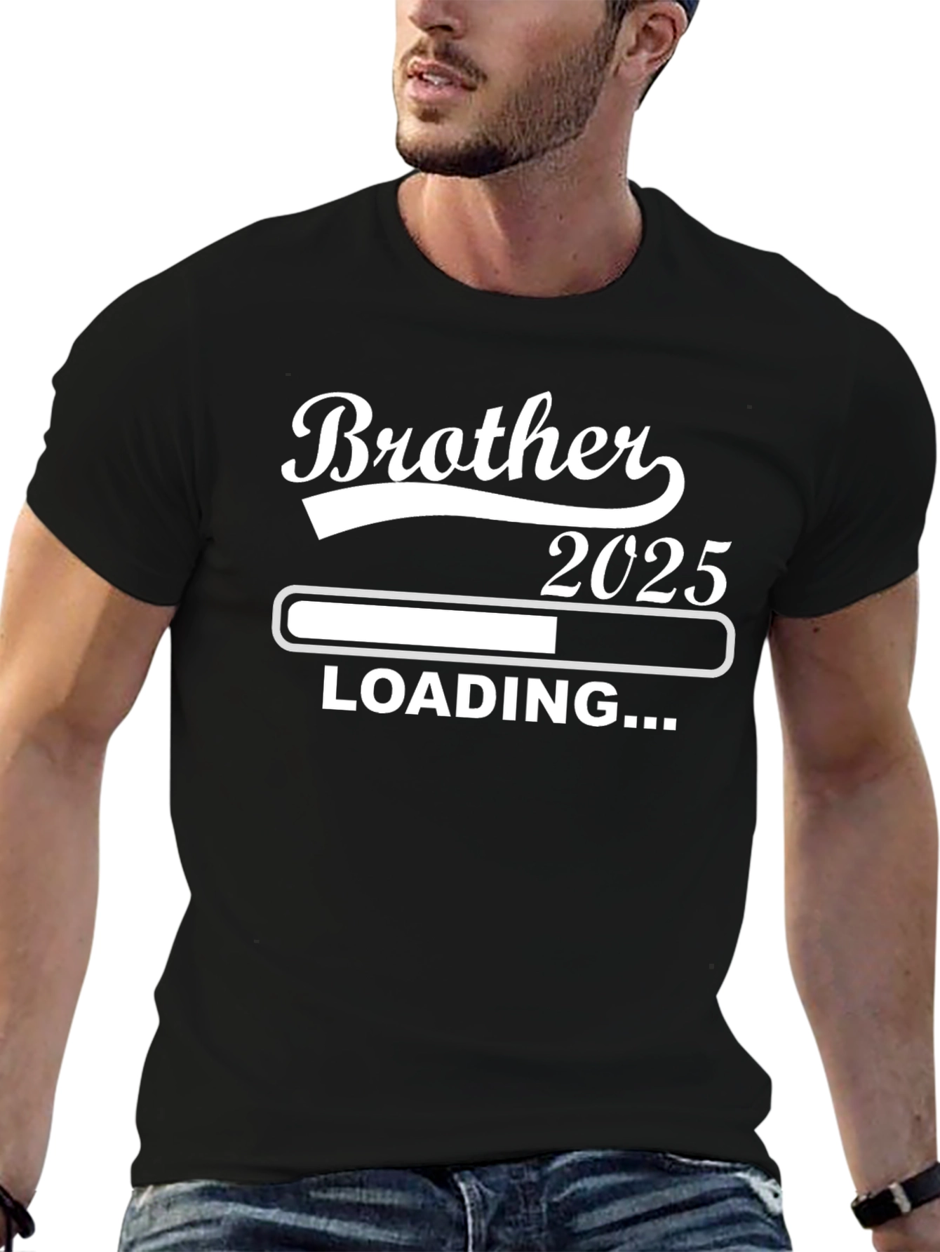 Brother Loading 2025 Black T-Shirt