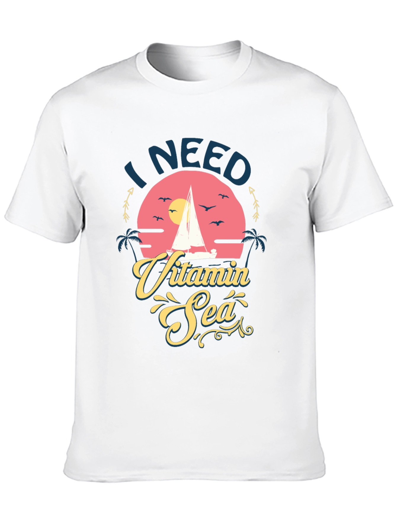 I Need Vitamin Sea Graphic T-Shirt