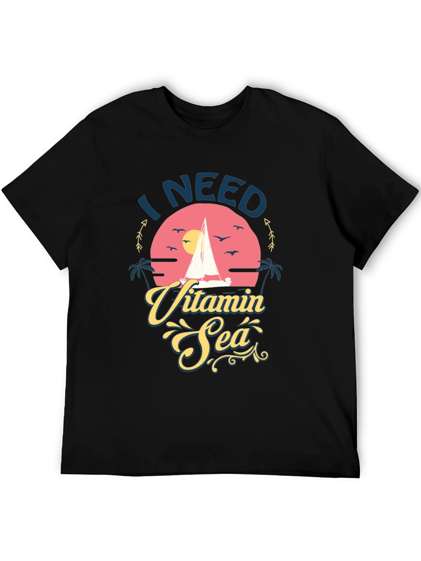 I Need Vitamin Sea Graphic T-Shirt