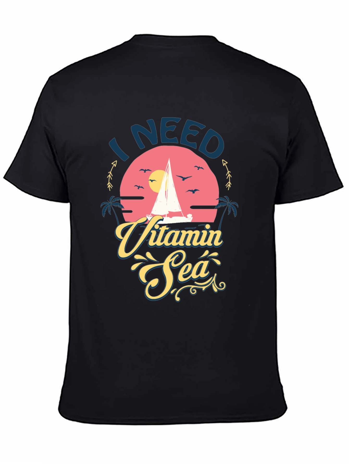 I Need Vitamin Sea Graphic T-Shirt