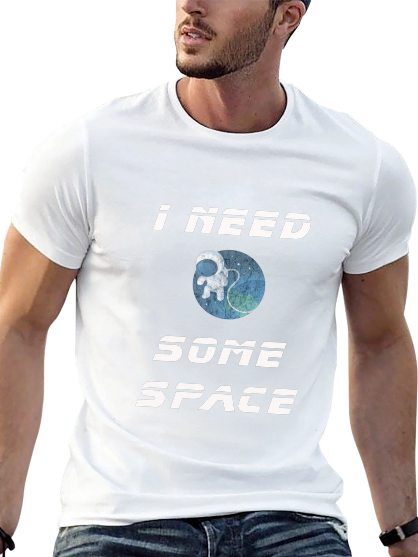 I Need Some Space T-Shirt - Astronaut Design