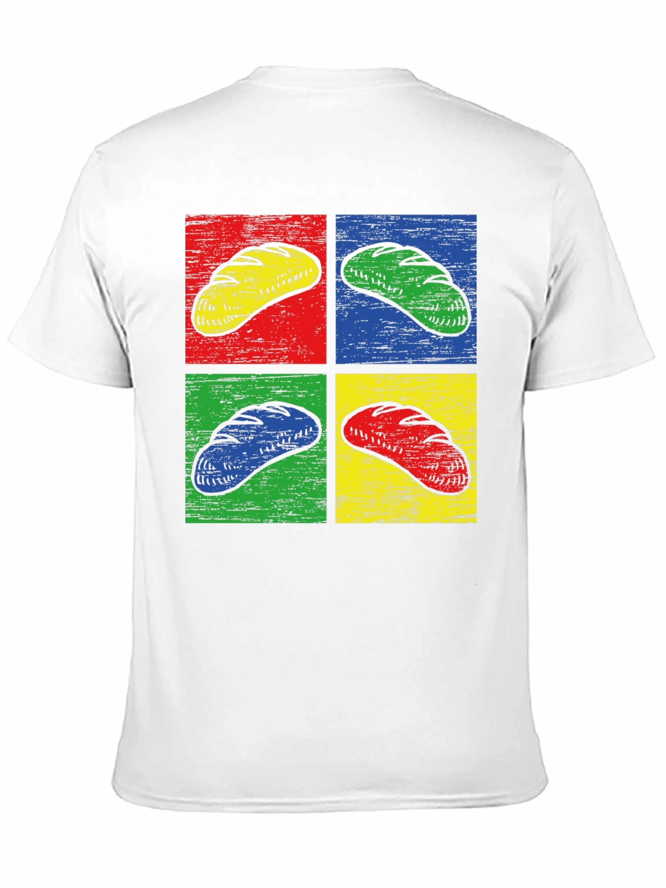 Pop Art Bread Graphic T-Shirt