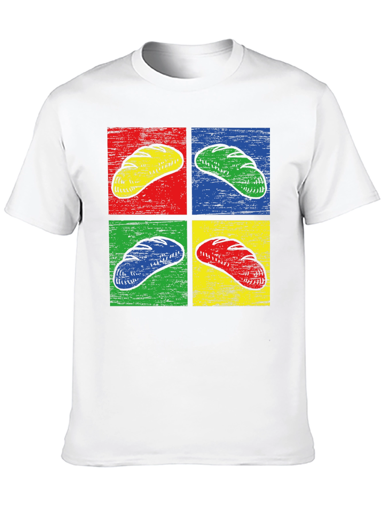 Pop Art Bread Graphic T-Shirt