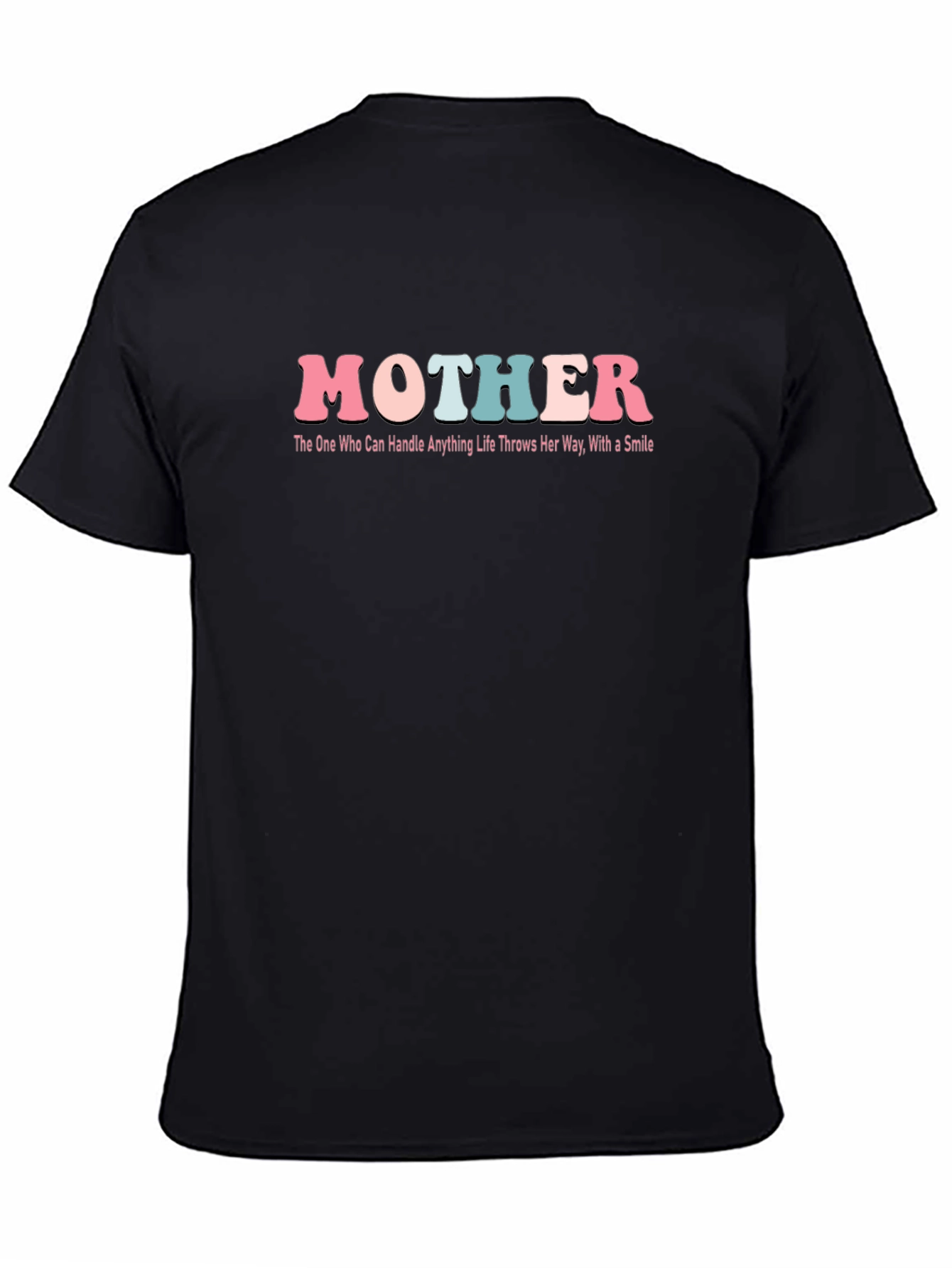 Mother Graphic Print Black T-Shirt