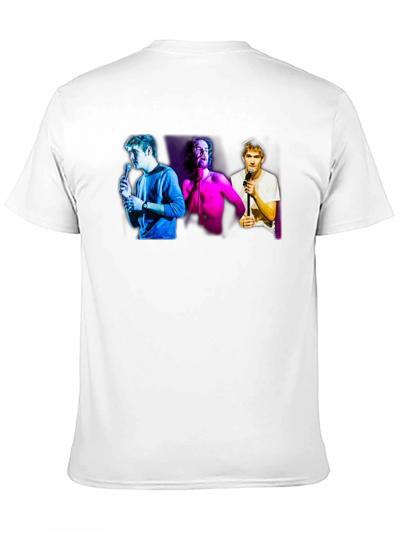 Comedy Trio Graphic T-Shirt - Black