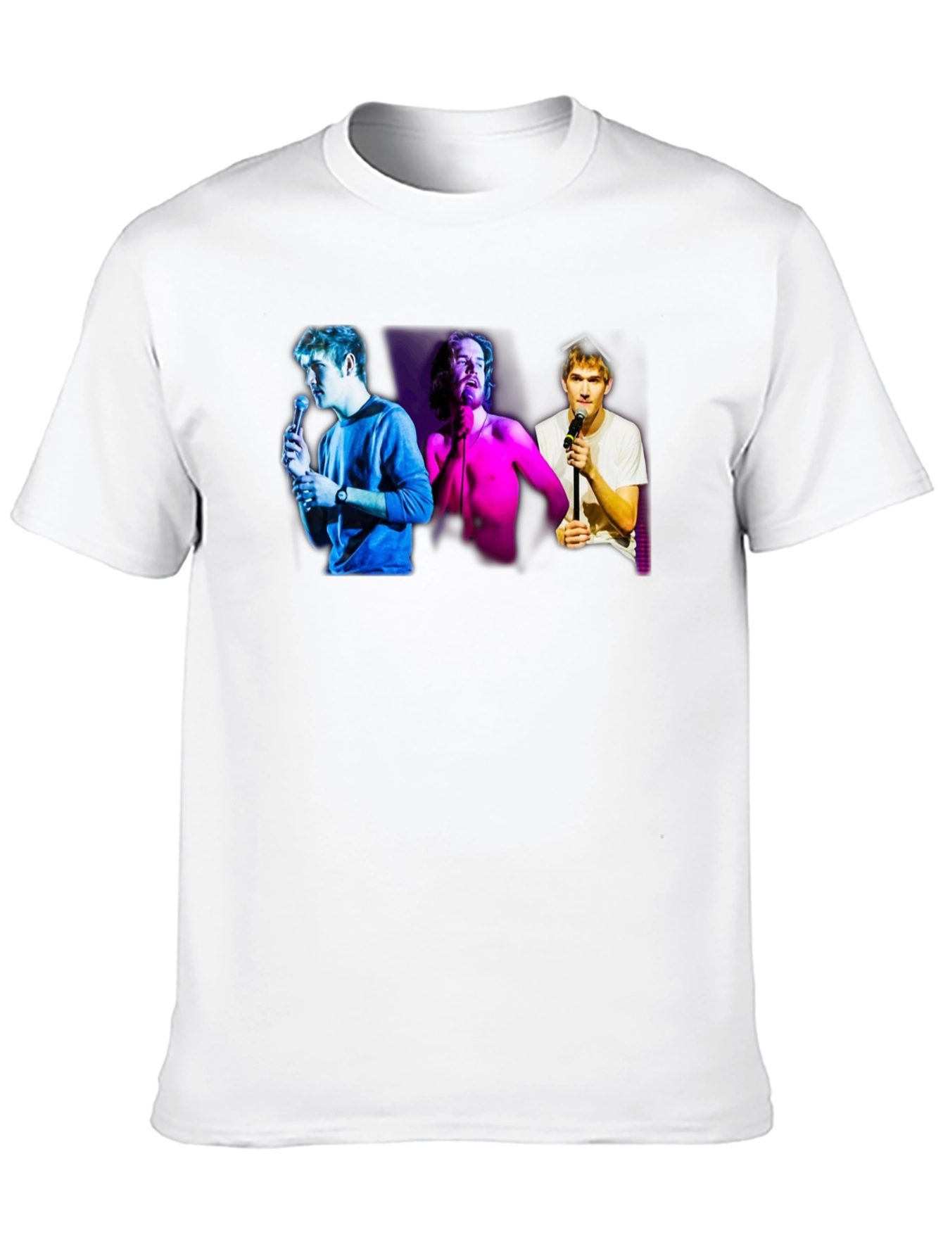 Comedy Trio Graphic T-Shirt - Black