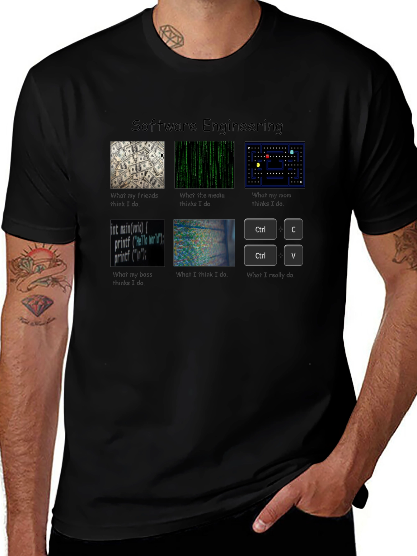 Software Engineering Funny Programmer T-Shirt