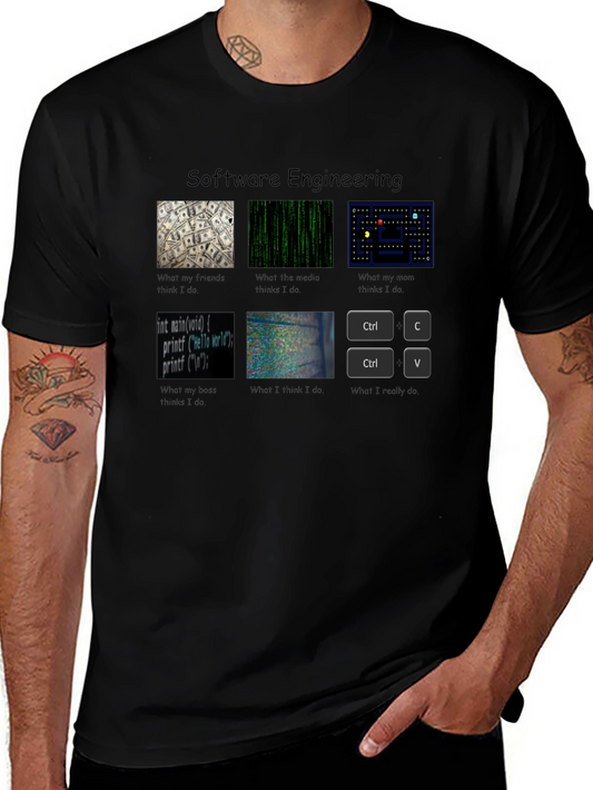 Software Engineering Funny Programmer T-Shirt
