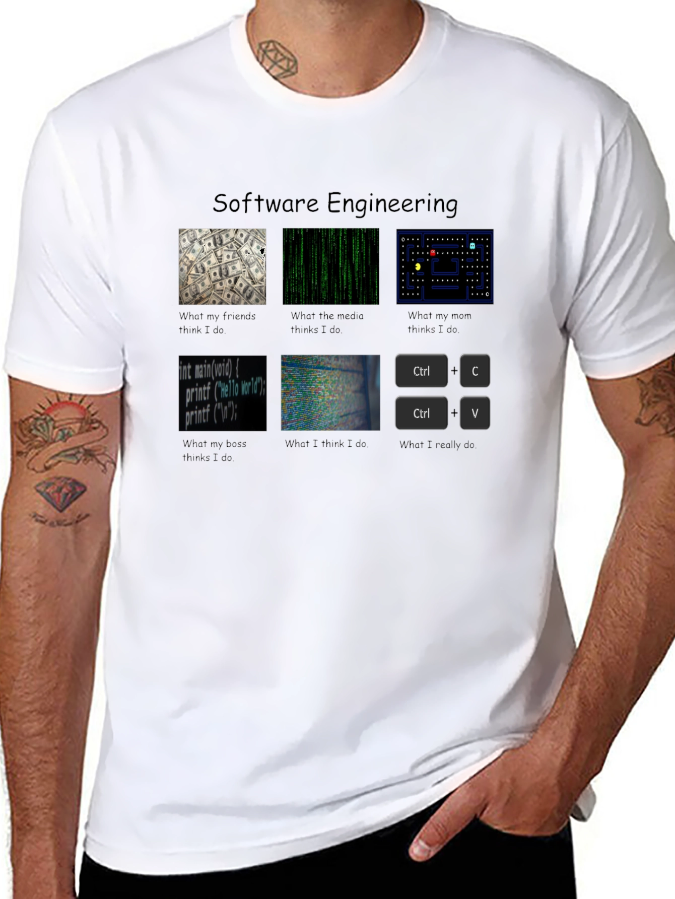 Software Engineering Funny Programmer T-Shirt
