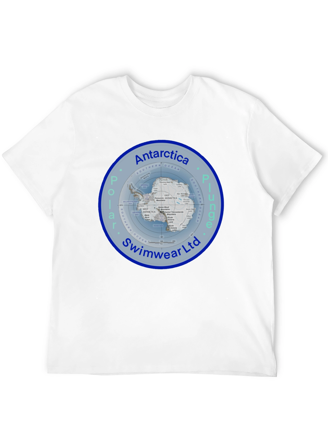 Antarctica Polar Plunge Swimwear T-Shirt
