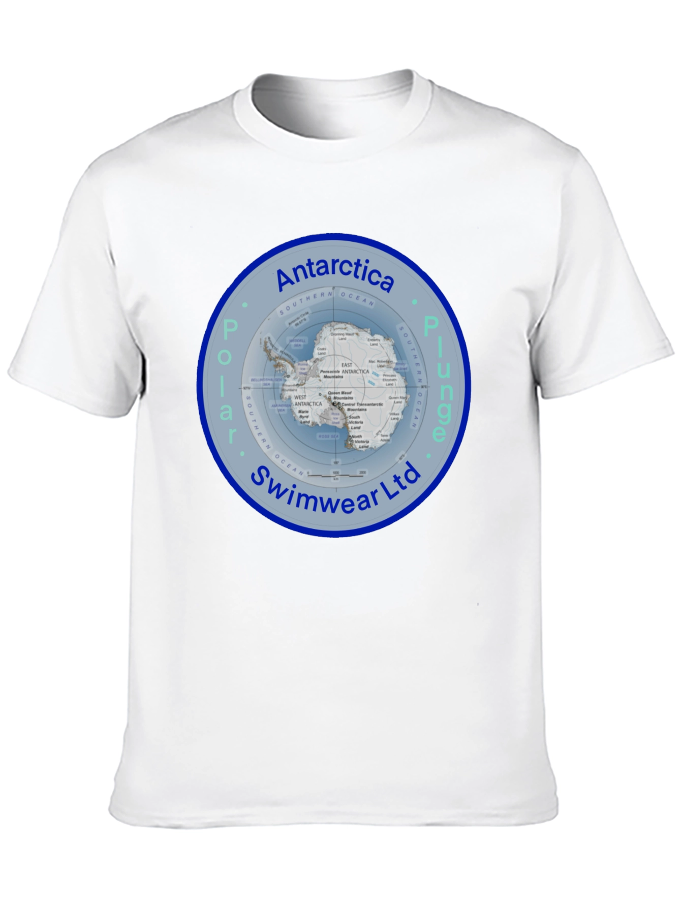 Antarctica Polar Plunge Swimwear T-Shirt