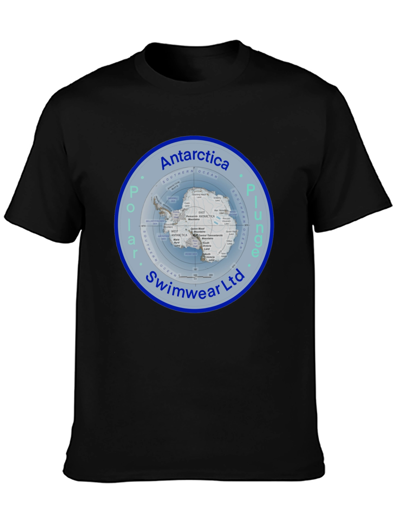 Antarctica Polar Plunge Swimwear T-Shirt
