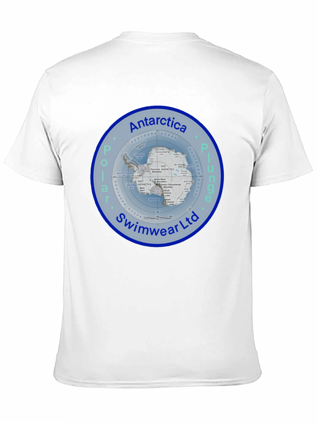 Antarctica Polar Plunge Swimwear T-Shirt