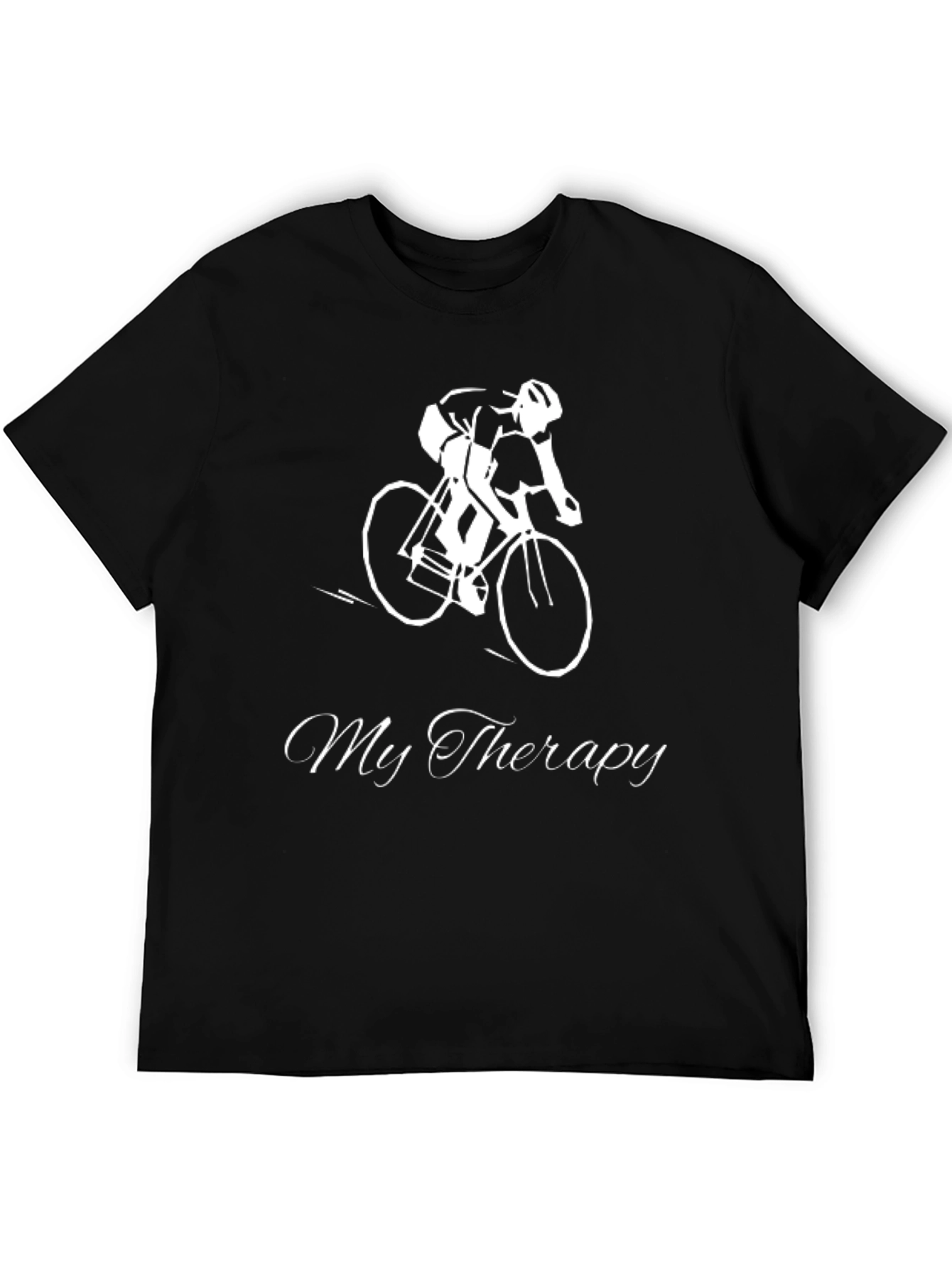 Cycling Therapy T-Shirt - Black