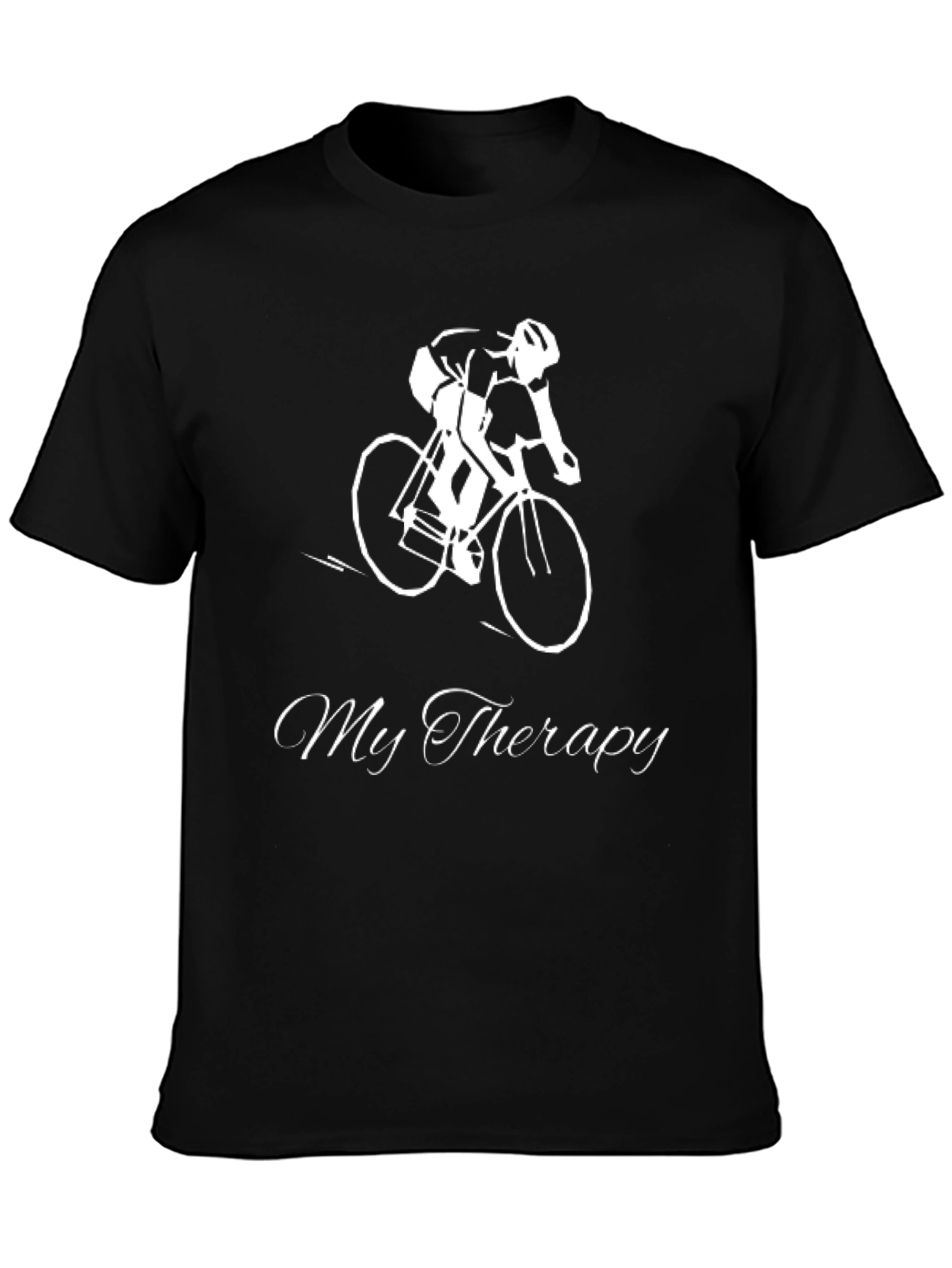 Cycling Therapy T-Shirt - Black
