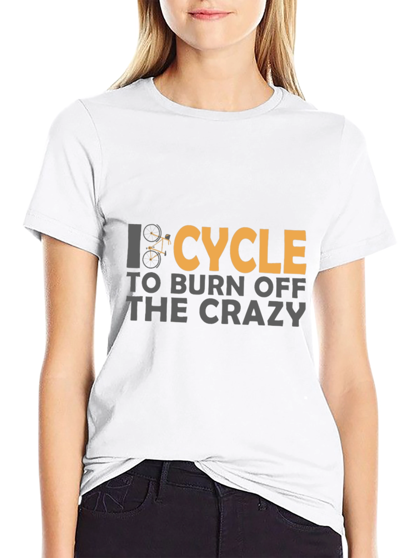 Cycle to Burn Off Crazy Tee