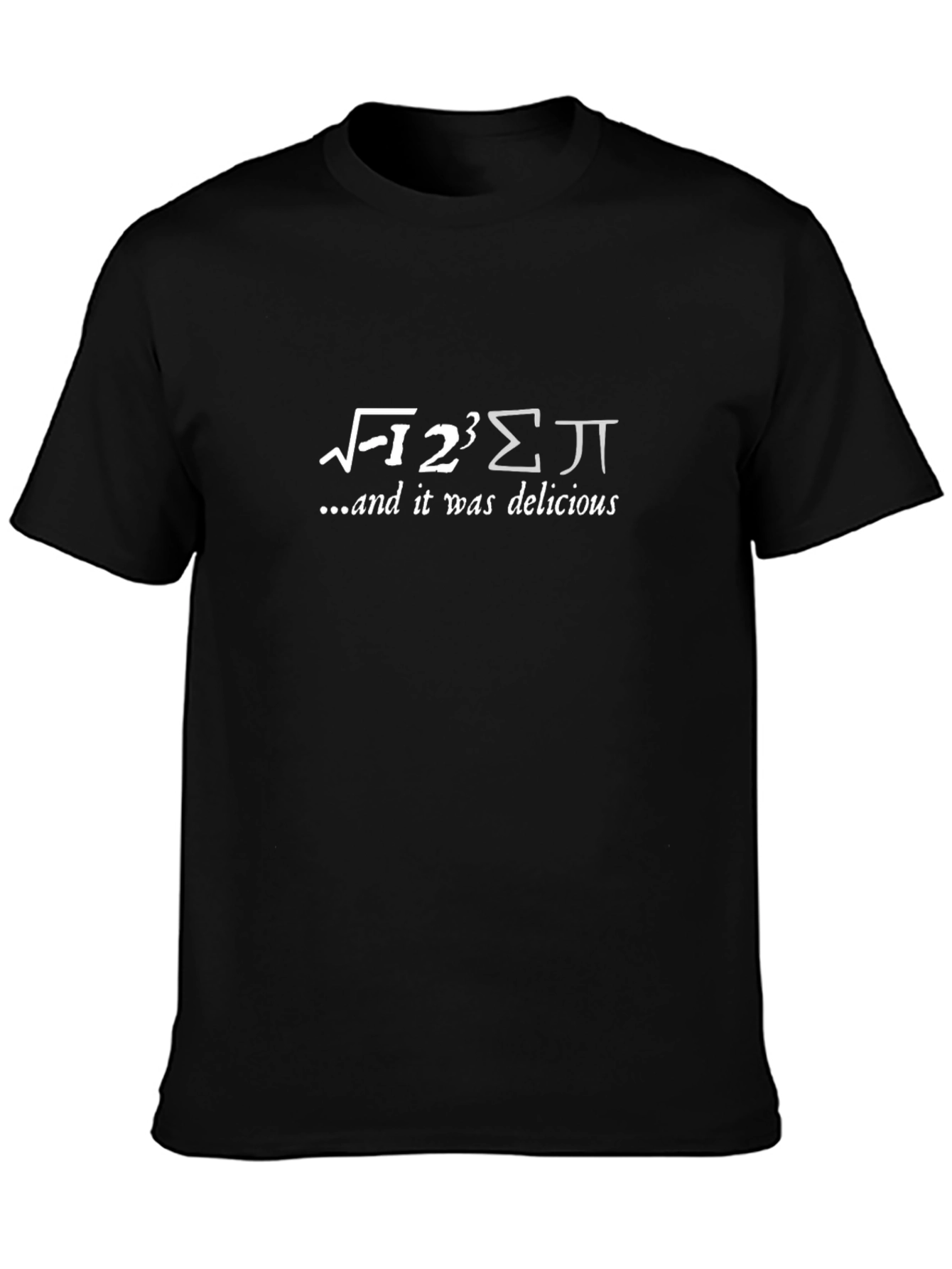 Math Humor T-Shirt - I Ate Some Pie