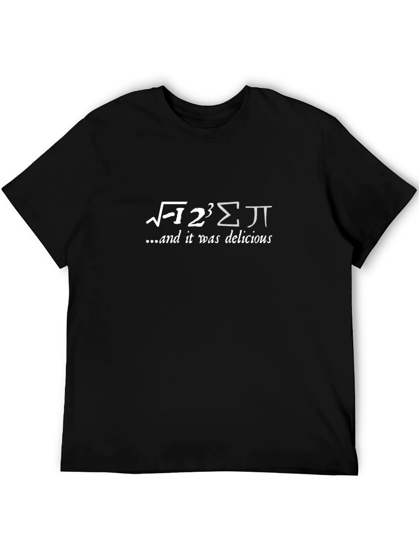 Math Humor T-Shirt - I Ate Some Pie