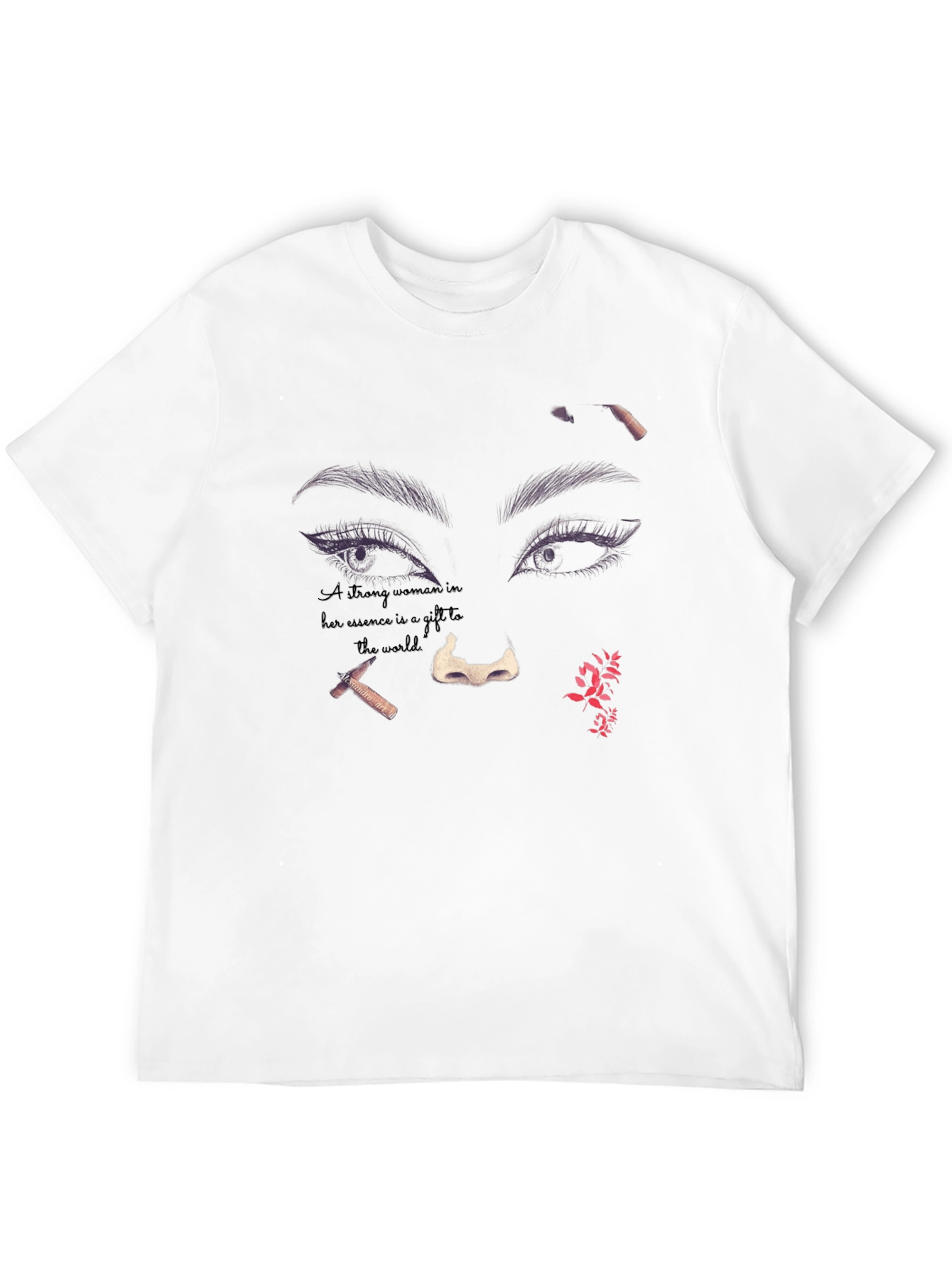 Strong Woman Graphic Tee - Empowerment Shirt
