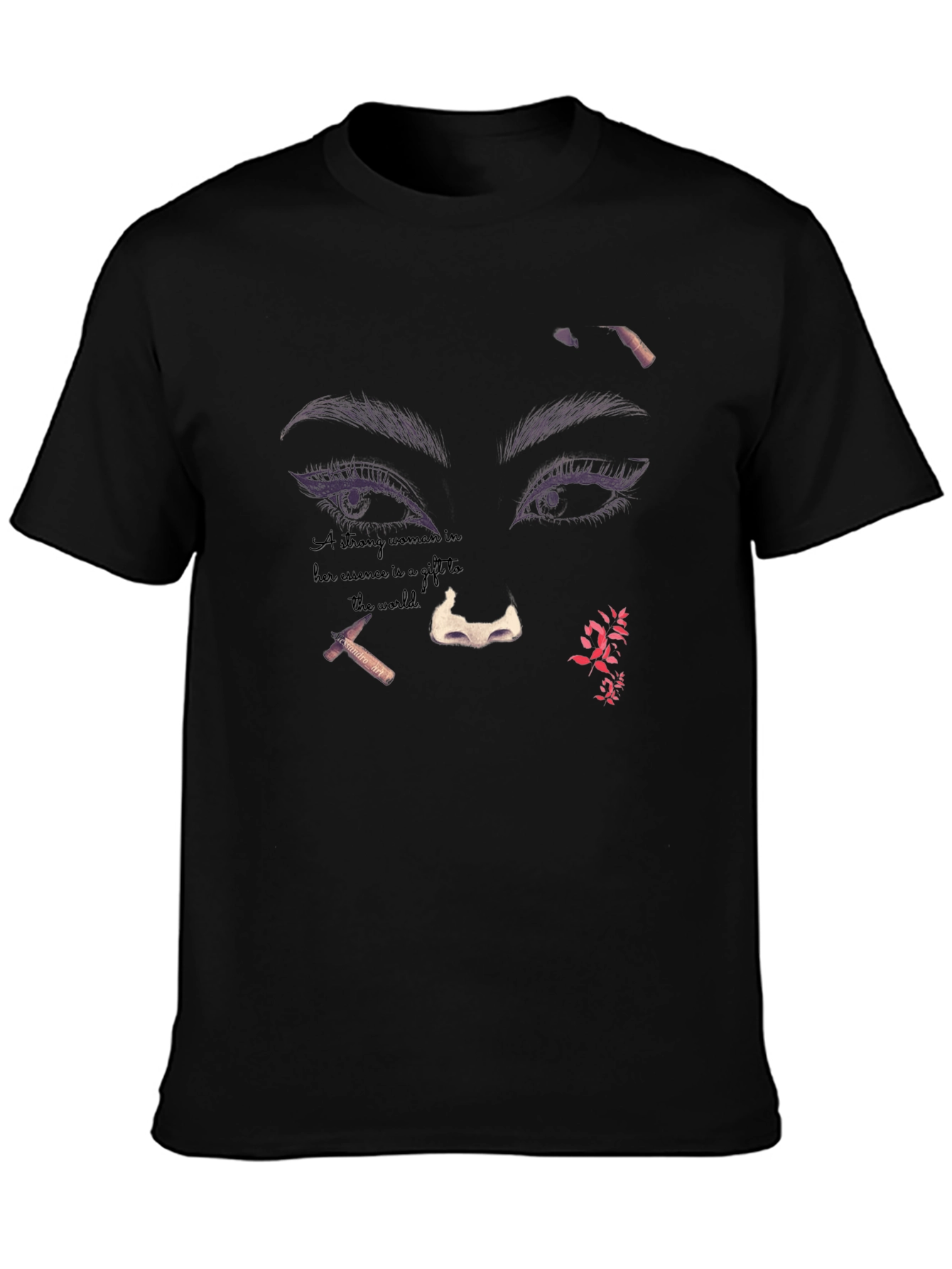 Strong Woman Graphic Tee - Empowerment Shirt