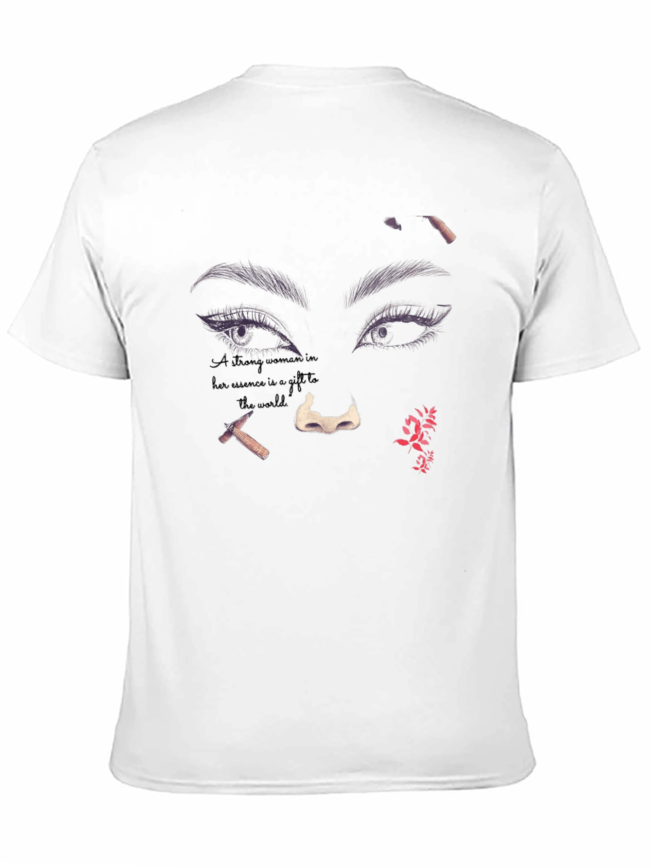Strong Woman Graphic Tee - Empowerment Shirt