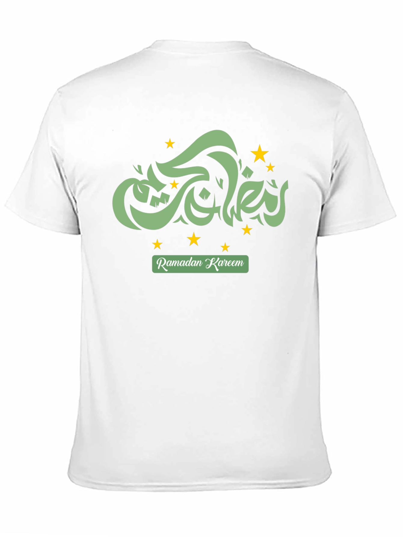 Ramadan Kareem Graphic Tee - Black Cotton T-Shirt