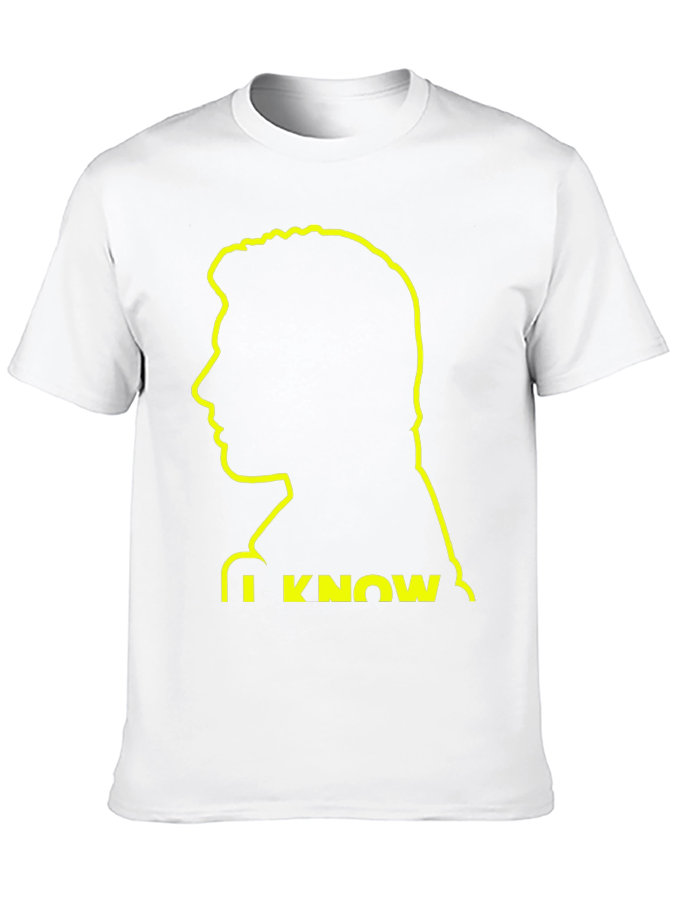 I Know T-Shirt - Han Solo Silhouette Tee