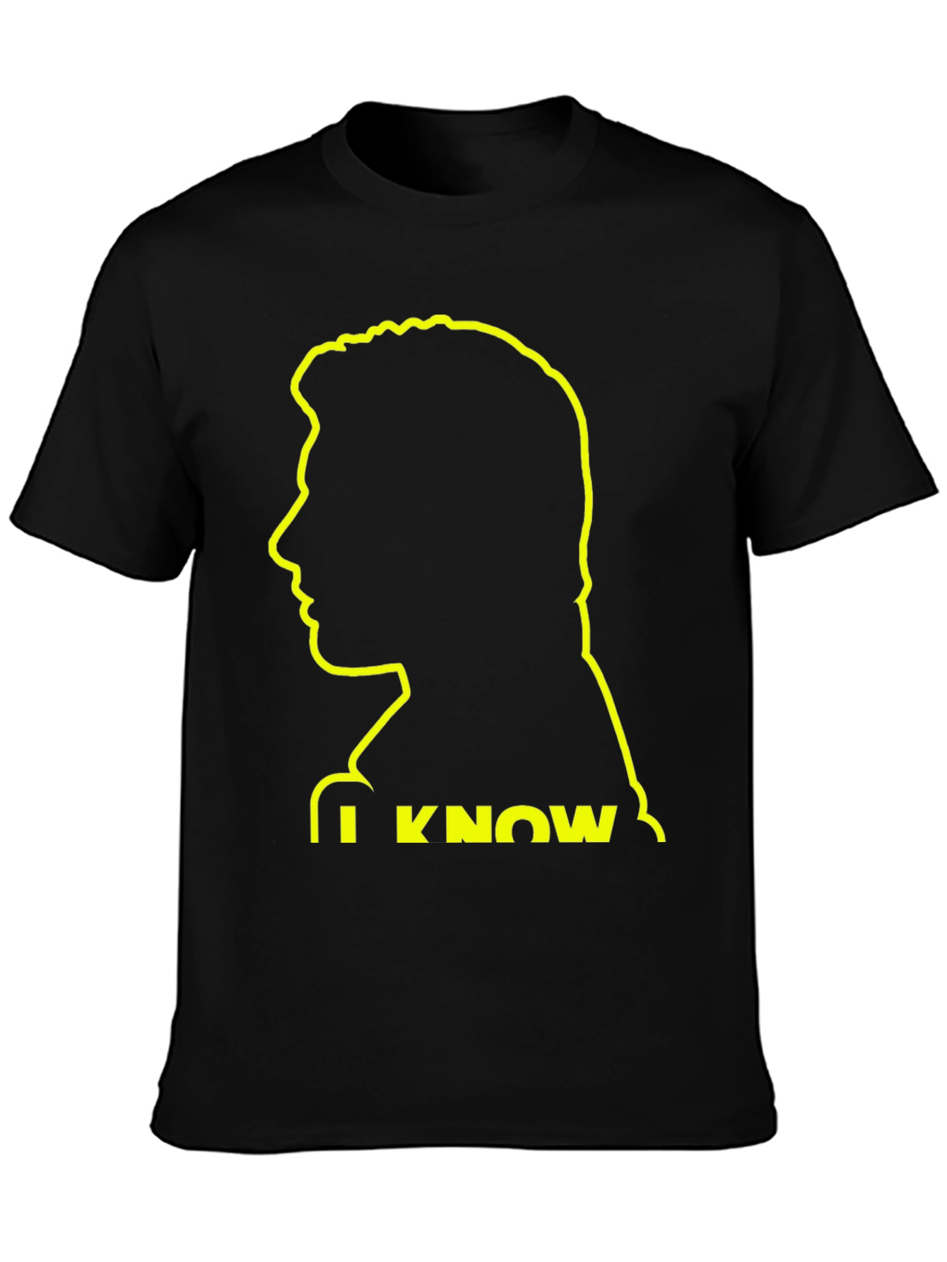 I Know T-Shirt - Han Solo Silhouette Tee