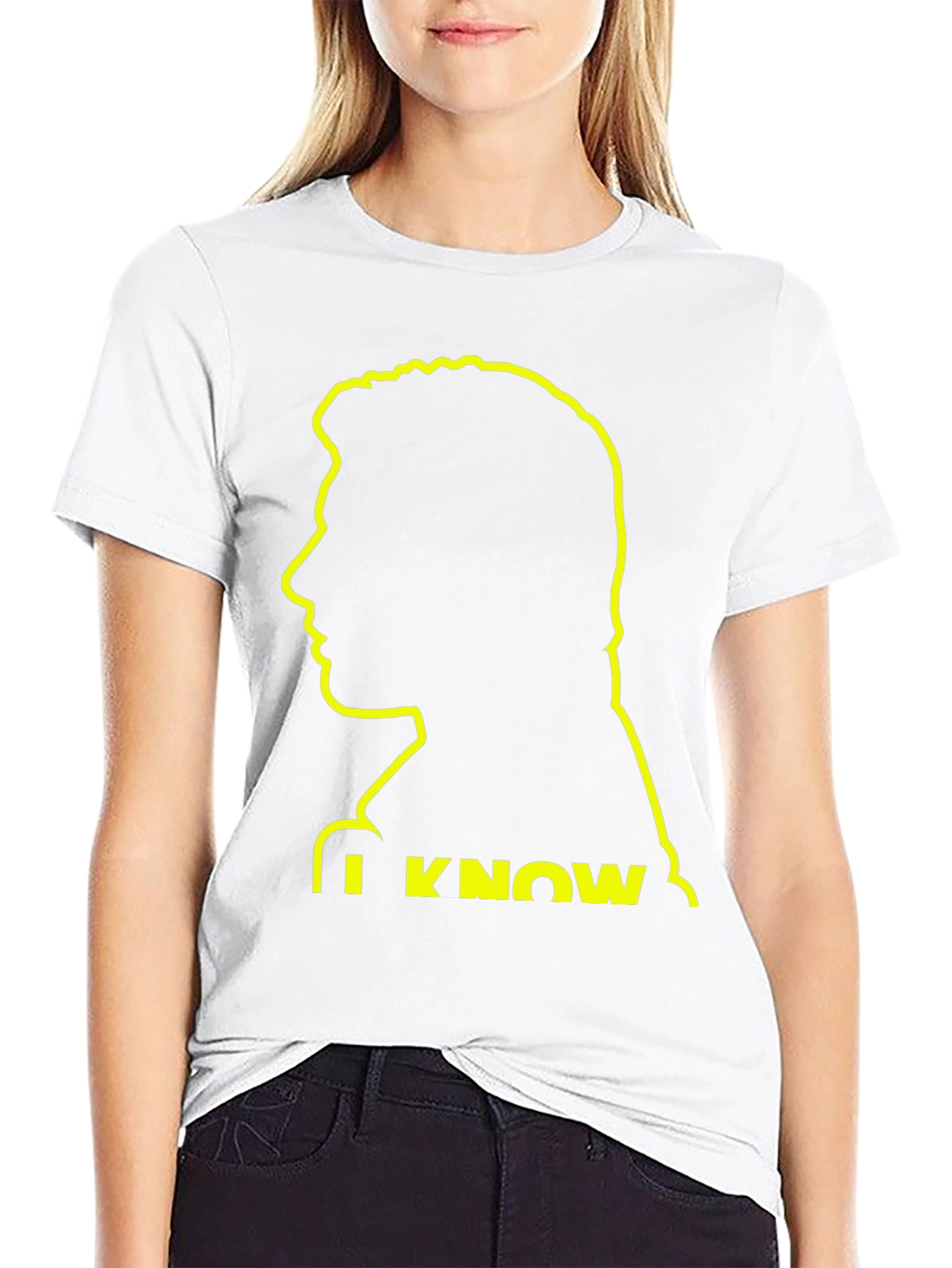 I Know T-Shirt - Han Solo Silhouette Tee