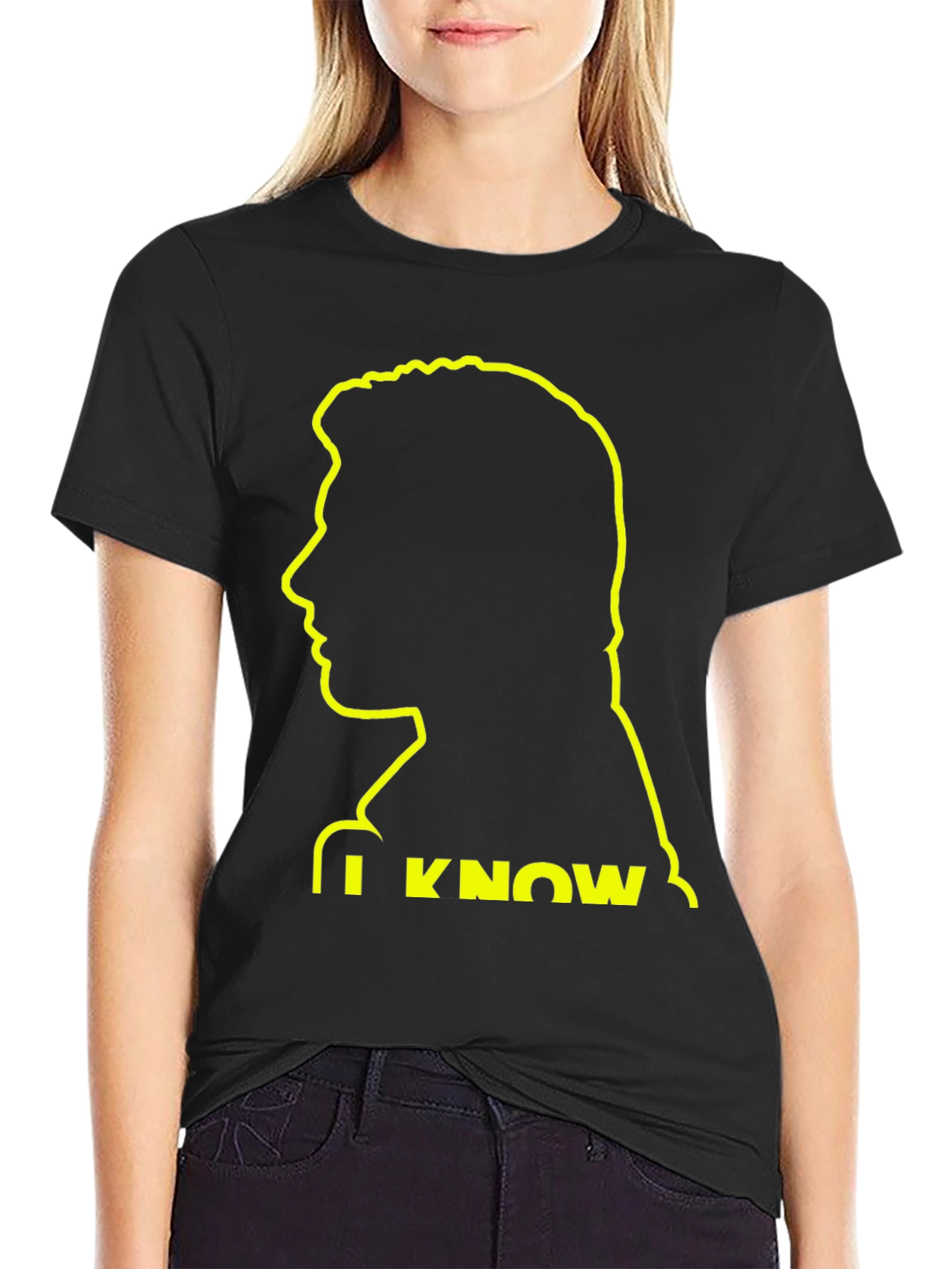 I Know T-Shirt - Han Solo Silhouette Tee