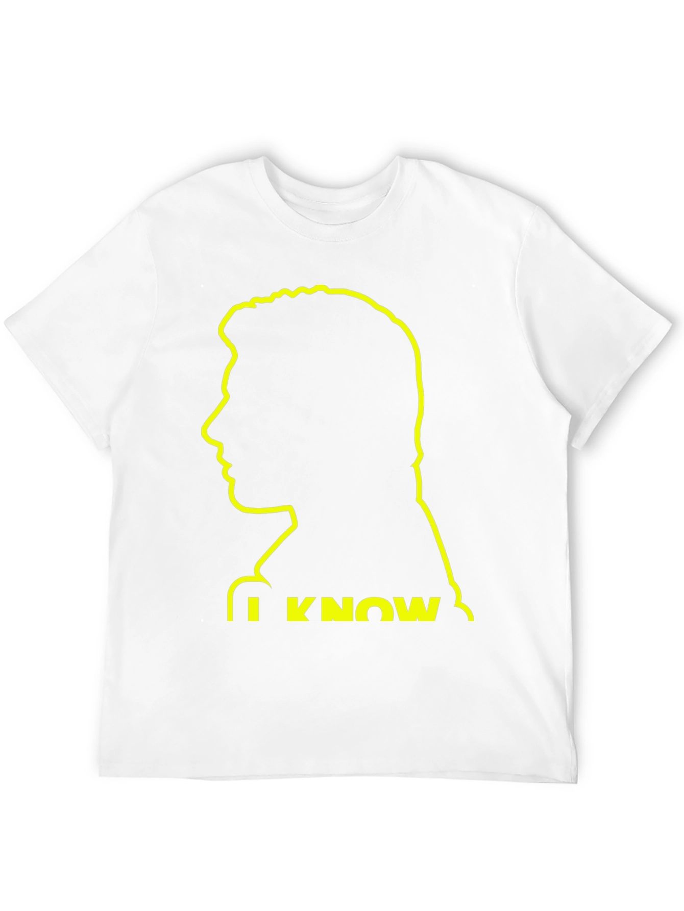 I Know T-Shirt - Han Solo Silhouette Tee