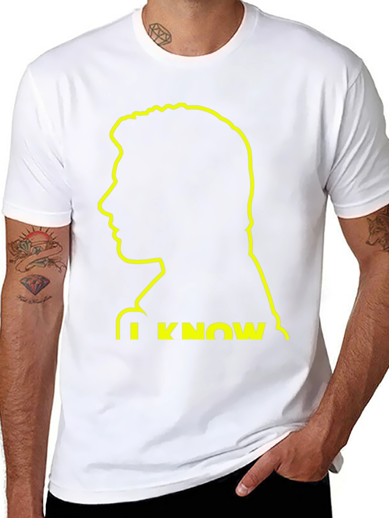 I Know T-Shirt - Han Solo Silhouette Tee