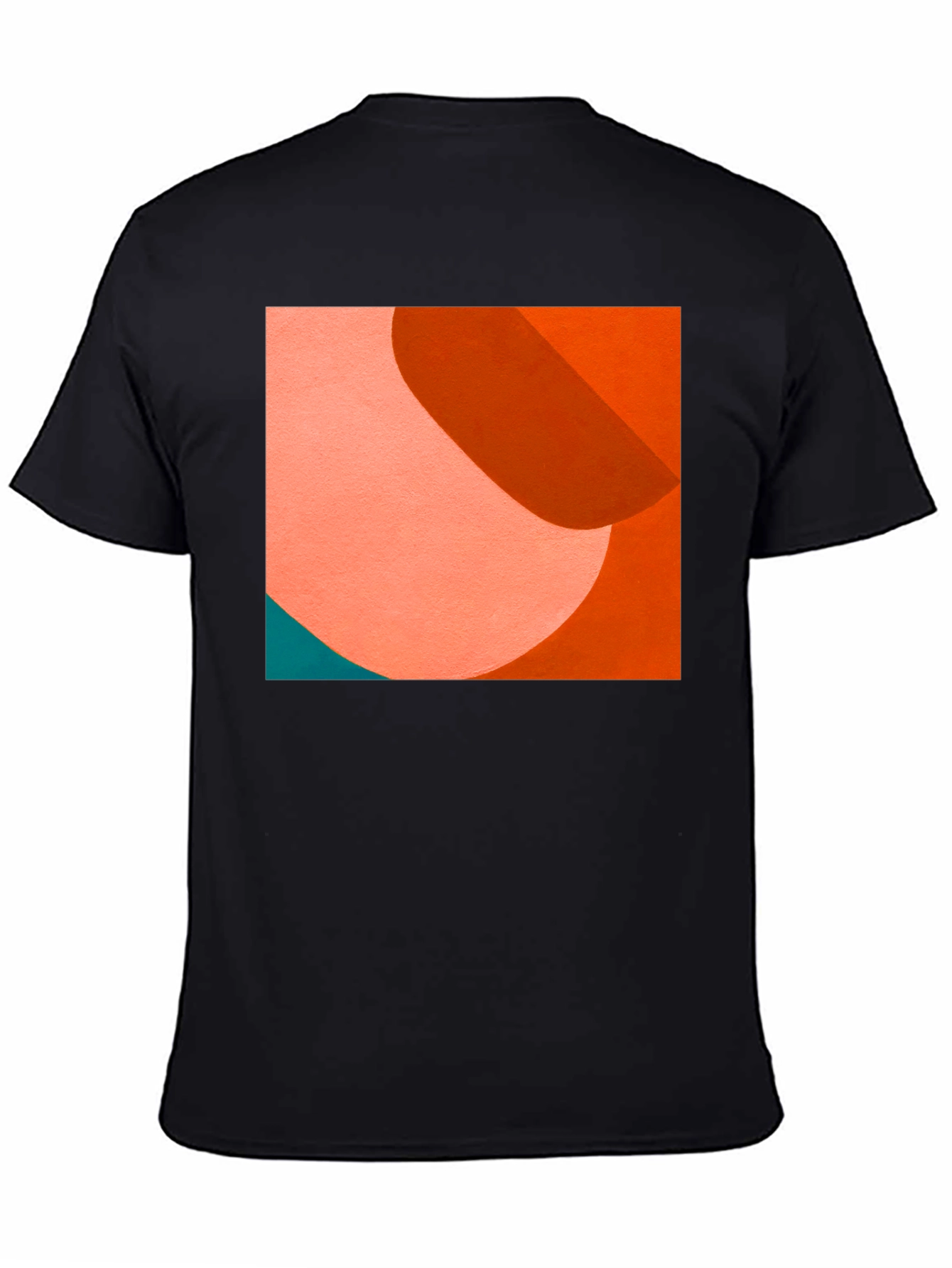 Modern Art Graphic Tee - Abstract Black T-Shirt