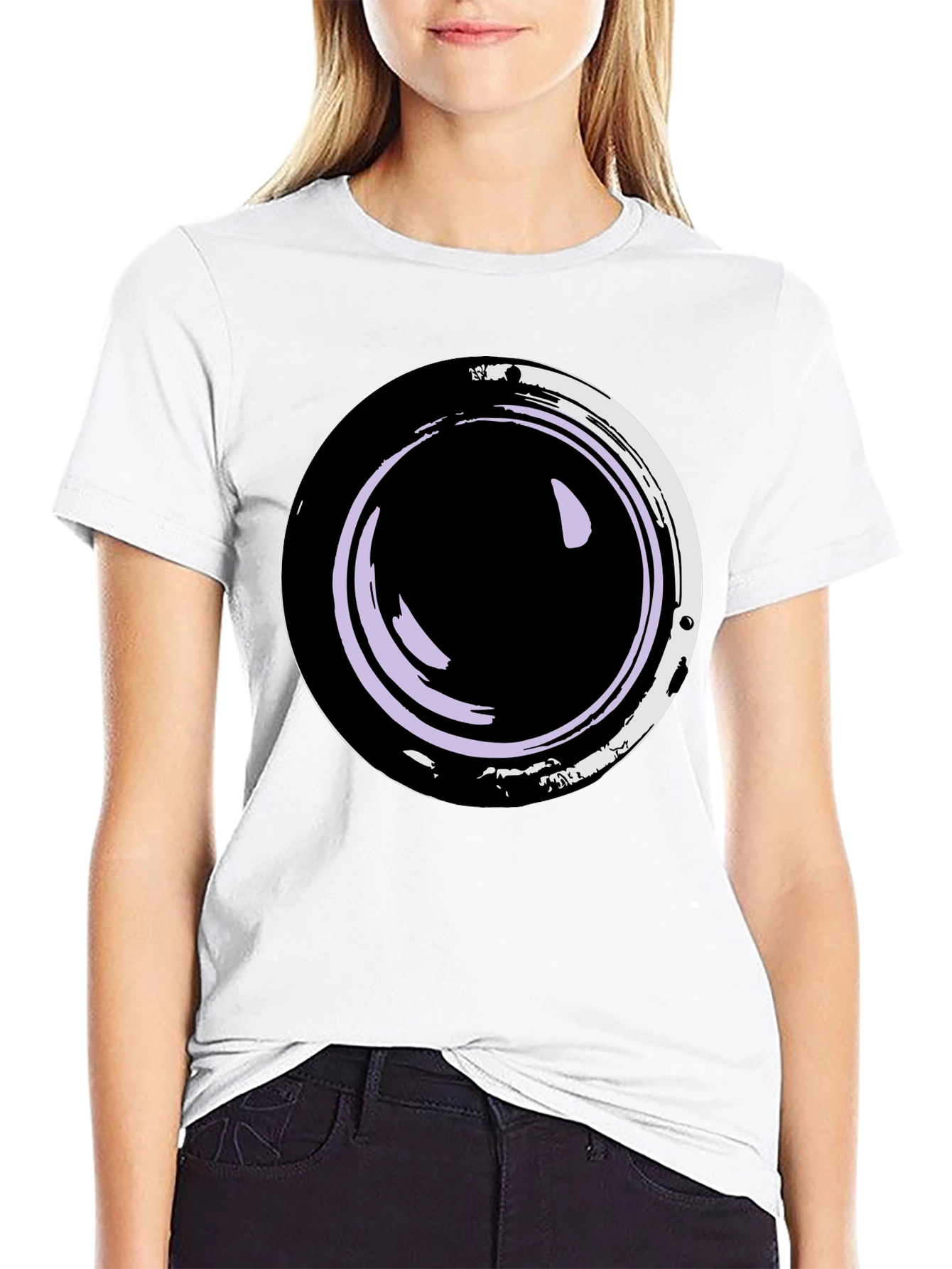 Enso Circle Graphic Tee - Zen Style Shirt