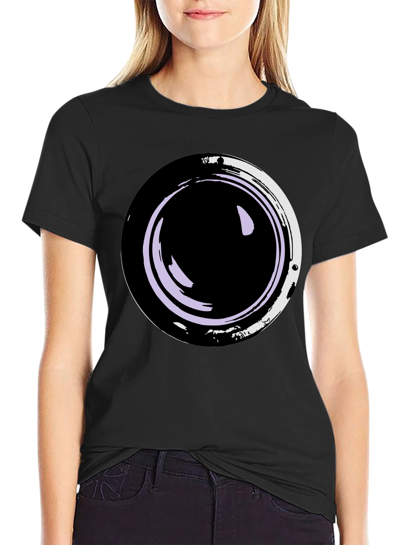 Enso Circle Graphic Tee - Zen Style Shirt