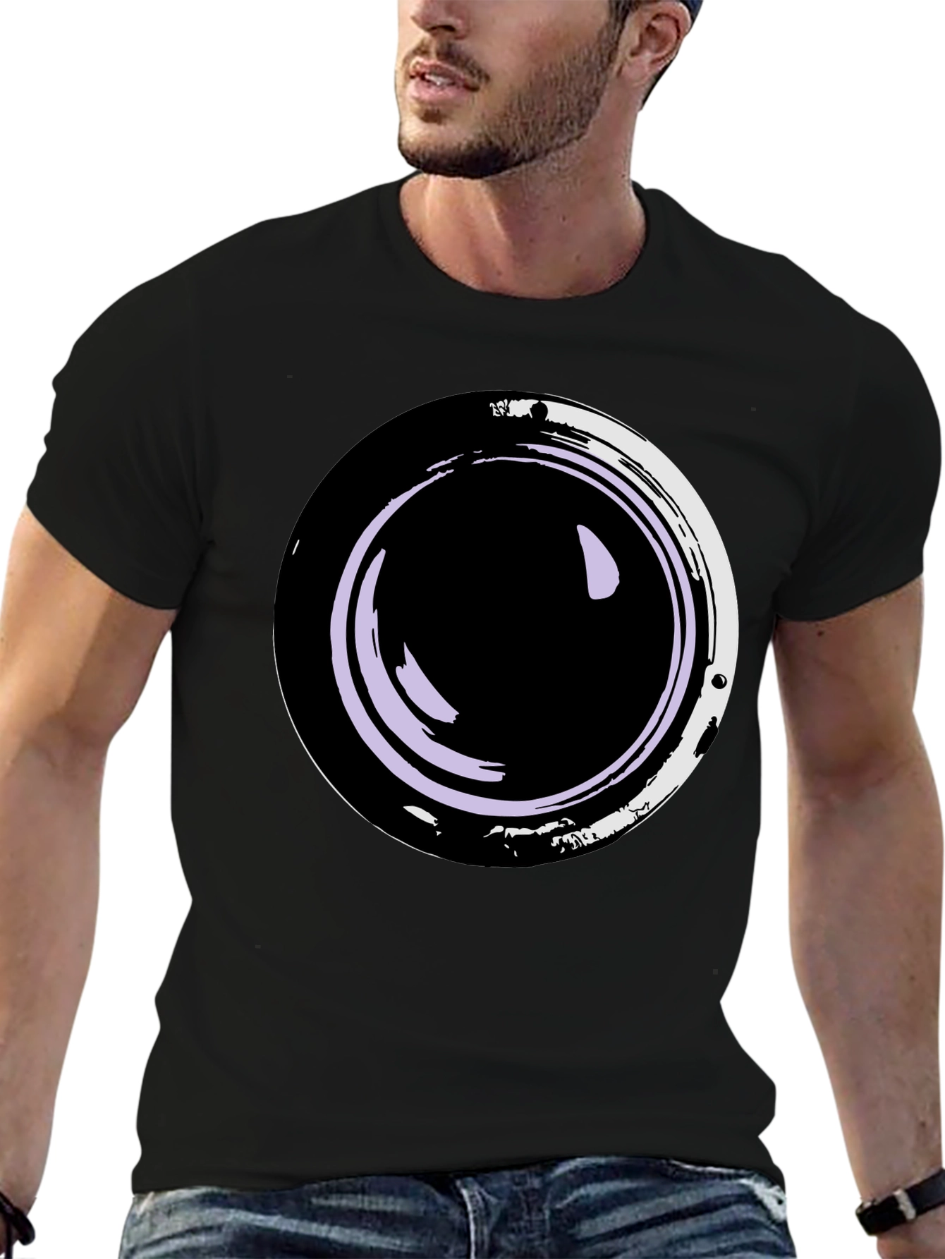 Enso Circle Graphic Tee - Zen Style Shirt