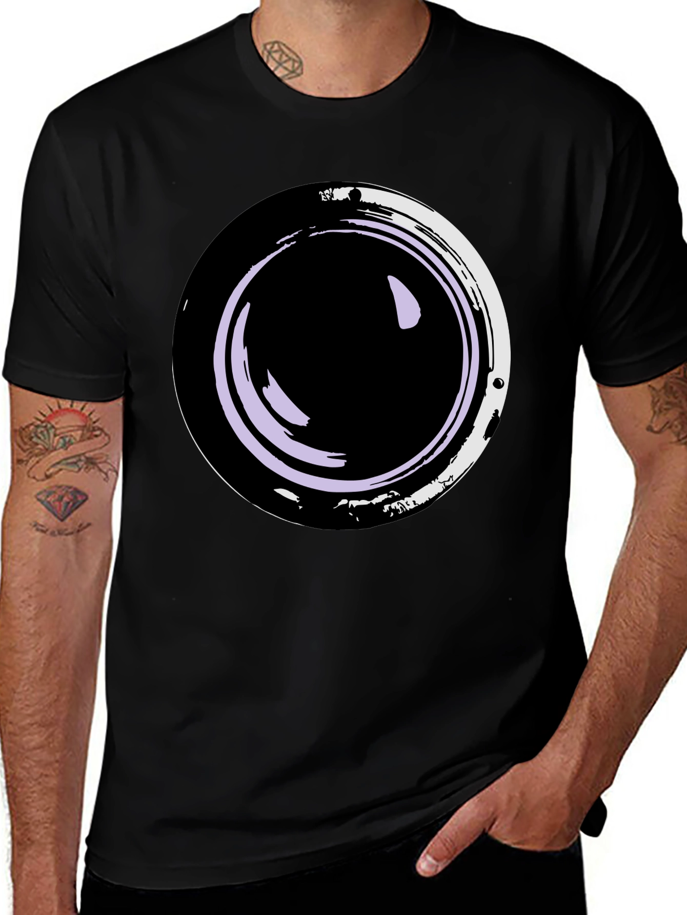 Enso Circle Graphic Tee - Zen Style Shirt