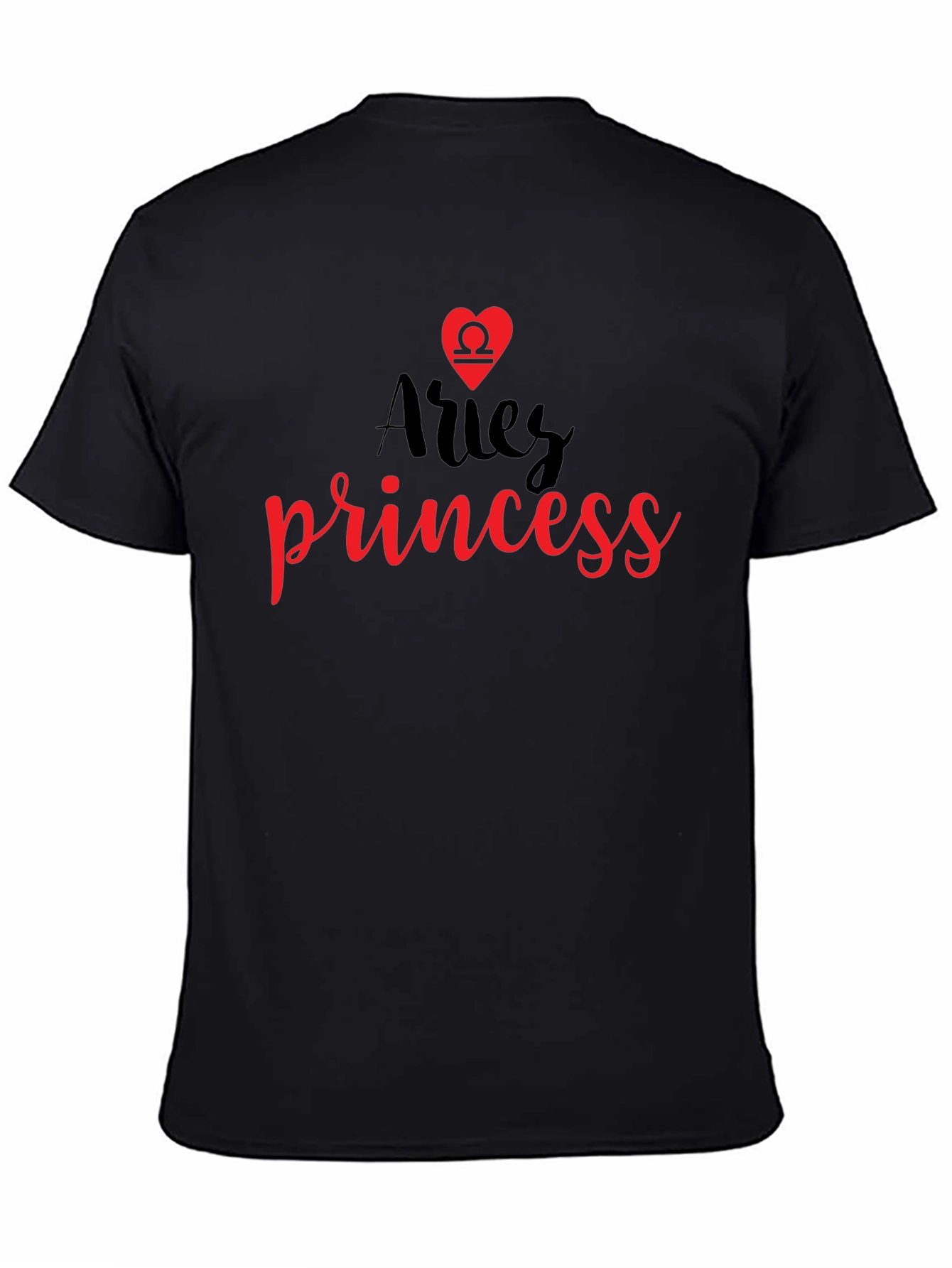 Aries Princess Graphic Tee - Zodiac Shirt