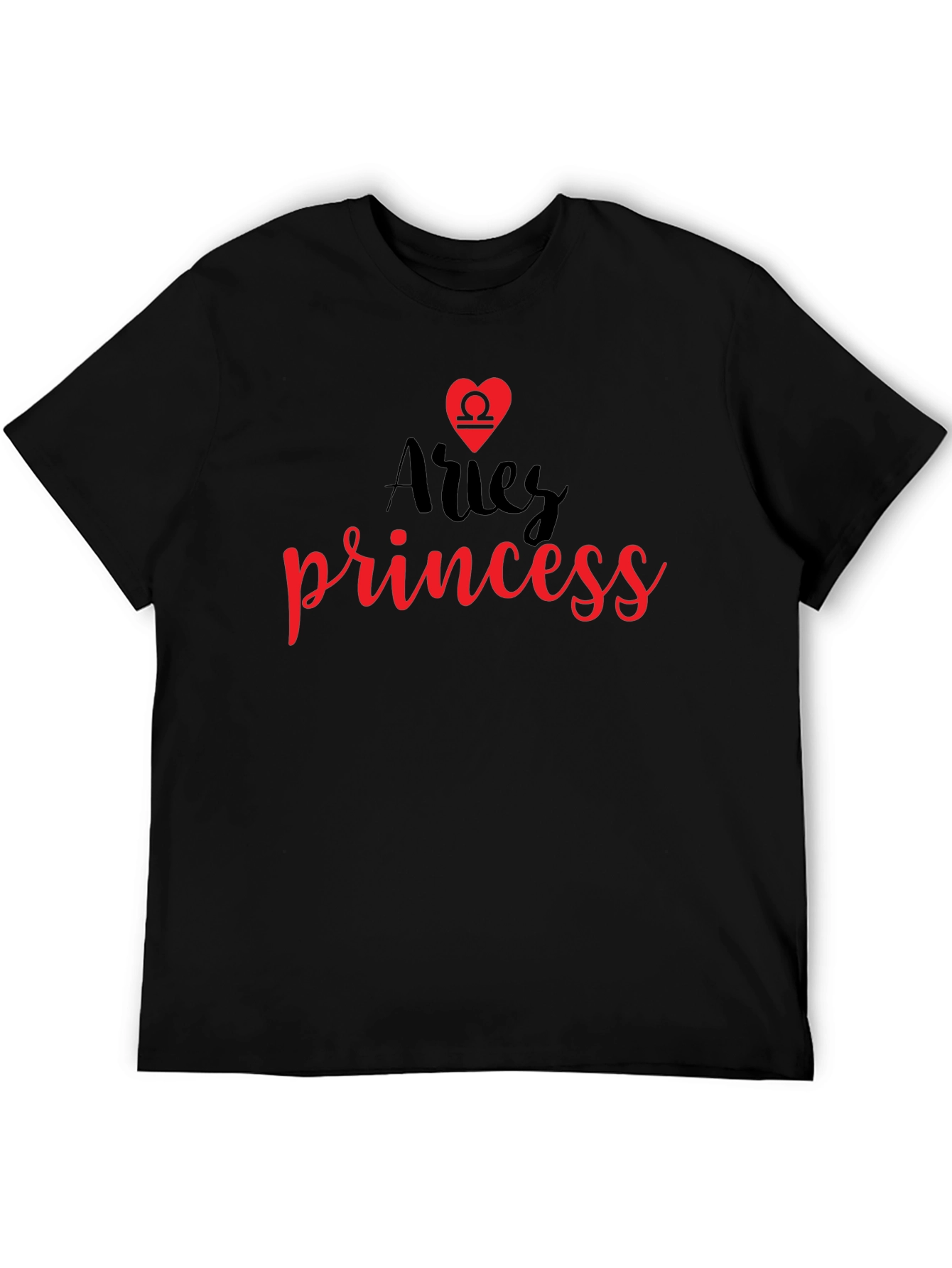Aries Princess Graphic Tee - Zodiac Shirt